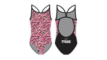Womens Single Strap One Piece Tea Tree Gully Fire Light