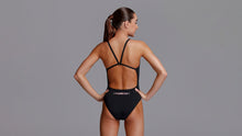 Load image into Gallery viewer, Girls Single Strap One Piece Crazy Cat

