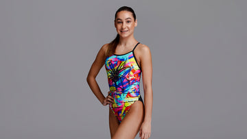 Girls Single Strap One Piece Incy Wincy