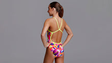 Load image into Gallery viewer, Girls Single Strap One Piece Pink Pluto
