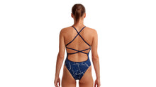 Load image into Gallery viewer, Womens Strapped In One Piece Silver Lining
