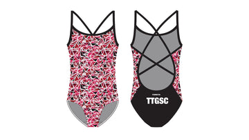 Womens Strapped In One Piece Tea Tree Gully Fire Light