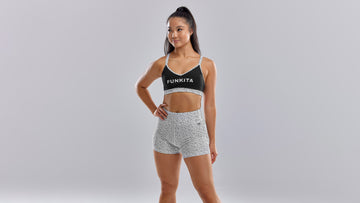 Womens Gym Short Speckled
