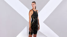 Load image into Gallery viewer, Womens Apex Predator X Locked Back Kneeskin Cracked Gold
