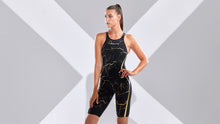 Load image into Gallery viewer, Womens Apex Predator X Locked Back Kneeskin Cracked Gold
