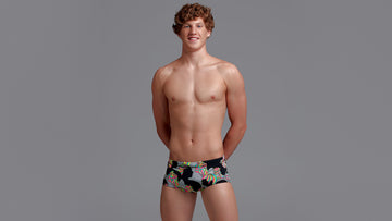 Mens Plain Front Trunks Face Off