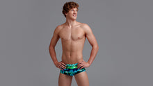 Load image into Gallery viewer, Mens Plain Front Trunks Icy Iceland
