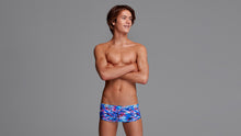 Load image into Gallery viewer, Boys Classic Trunks Cray Crayon
