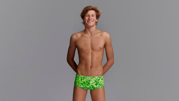 Boys Classic Trunks Goldy Blocks