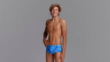 Load image into Gallery viewer, Boys Classic Trunks Pane Train
