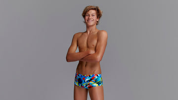 Boys Classic Trunks Planet Funky