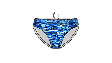 Mens Classic Briefs Wild Water Bilinga