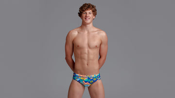 Mens Classic Briefs Wacky West
