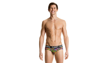 Mens Underwear Briefs Trunked Up