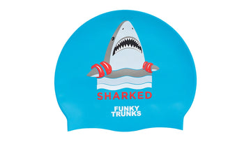 Accessories Silicone Swimming Cap Sharked