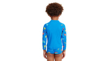 Load image into Gallery viewer, Toddler Boys Zippy Rash Vest Dino Soup
