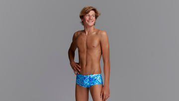 Boys Sidewinder Trunks Bear Suit