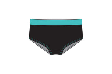 Mens Sidewinder Trunks Positive Black