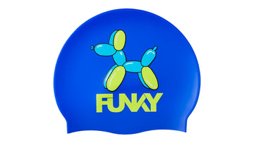 Silicone Swimming Cap Balloon Dog