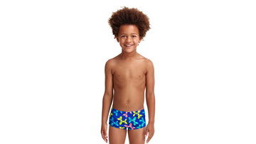 Toddler Boys Printed Trunks Balloon Dog