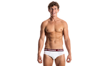 Mens Underwear Briefs Still White