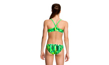 Load image into Gallery viewer, Girls Racerback Two Piece Acid Rain
