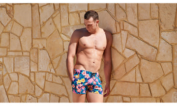 Mens Shorty Shorts Aloha Brah