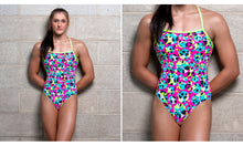 Load image into Gallery viewer, Womens Single Strap One Piece Alotta Dots
