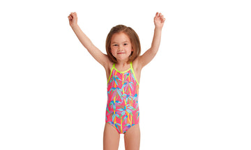 Toddler Girls Printed One Piece Bae Boo