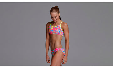 Girls Racerback Two Piece Bae Boo
