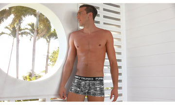 Mens Underwear Trunks Bar Tack