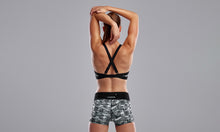 Load image into Gallery viewer, Womens High Neck Crop Top Bar Tack
