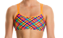 Load image into Gallery viewer, Girls Criss Cross Two Piece Basket Case
