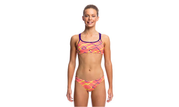 Girls Criss Cross Two Piece Best Cellar