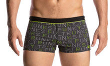 Load image into Gallery viewer, Mens Square Trunks Binary Bro
