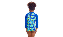 Load image into Gallery viewer, Toddler Boys Eco Zippy Rash Vest Bird Brain
