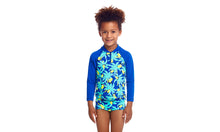 Load image into Gallery viewer, Toddler Boys Eco Zippy Rash Vest Bird Brain
