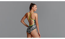 Load image into Gallery viewer, Womens Single Strap One Piece Black Hole
