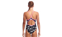 Load image into Gallery viewer, Girls Diamond Back One Piece Black Swan
