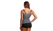 Load image into Gallery viewer, Womens Scoop Neck Tankini Black Widow
