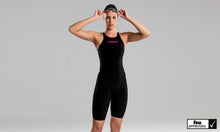 Load image into Gallery viewer, Womens Apex Stealth Panel Locked Back Kneeskin Black
