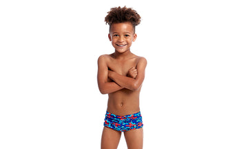 Toddler Boys Printed Trunks Blob Mob