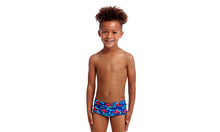Load image into Gallery viewer, Toddler Boys Printed Trunks Blob Mob
