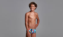 Load image into Gallery viewer, Boys Classic Trunks Block Chain

