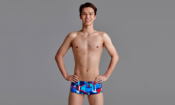 Boys Classic Trunks Block Rock