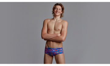 Boys Eco Sidewinder Trunks Blow Wave