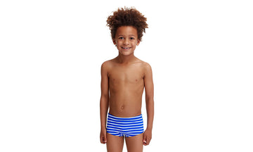 Toddler Boys Printed Trunks Blue Riband