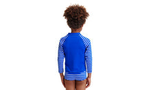 Load image into Gallery viewer, Toddler Boys Zippy Rash Vest Blue Riband
