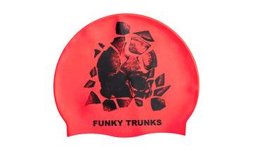 Silicone Swimming Cap Bone Head