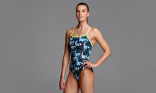 Load image into Gallery viewer, Womens Single Strap One Piece Bone Head

